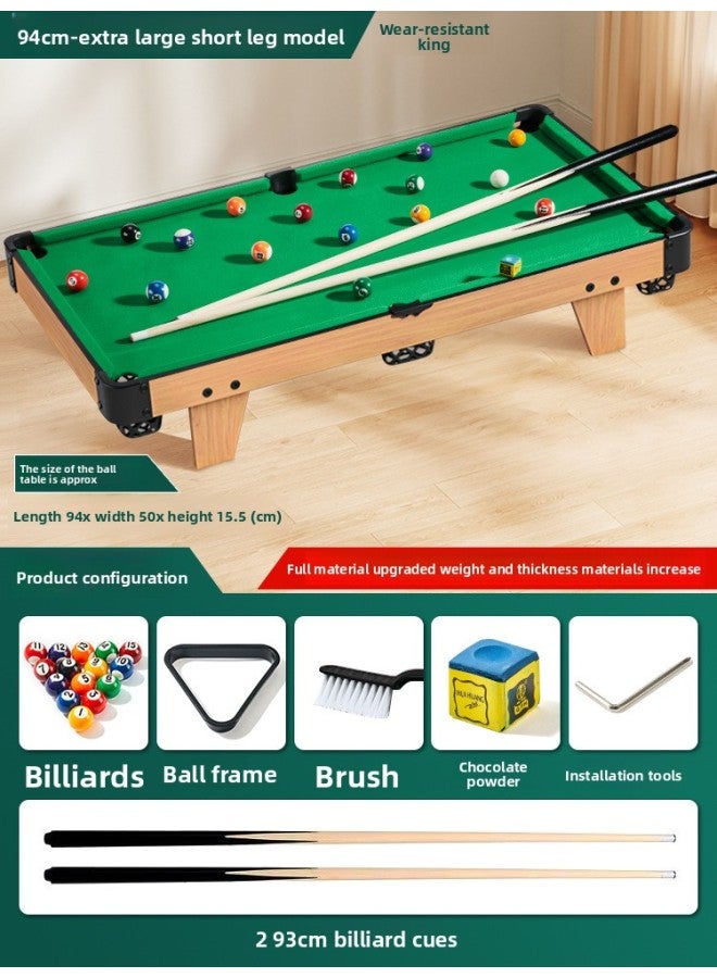 Billiards Toy Children 3 to 6 Years Old Household Indoor Billiard Table Household Small Desktop Foldable Large Table